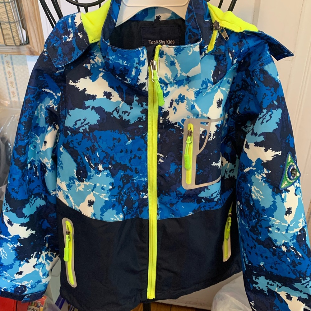 Blue Camo Jacket